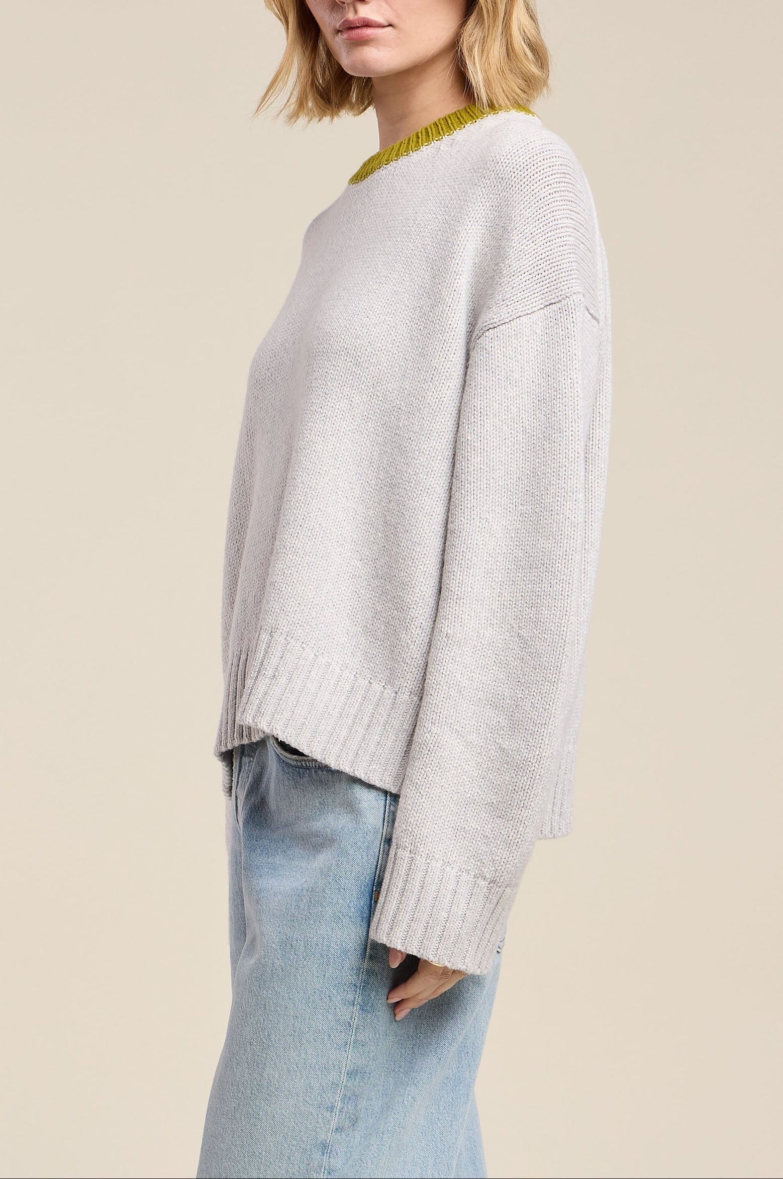 Calen Sweater - Light Heather