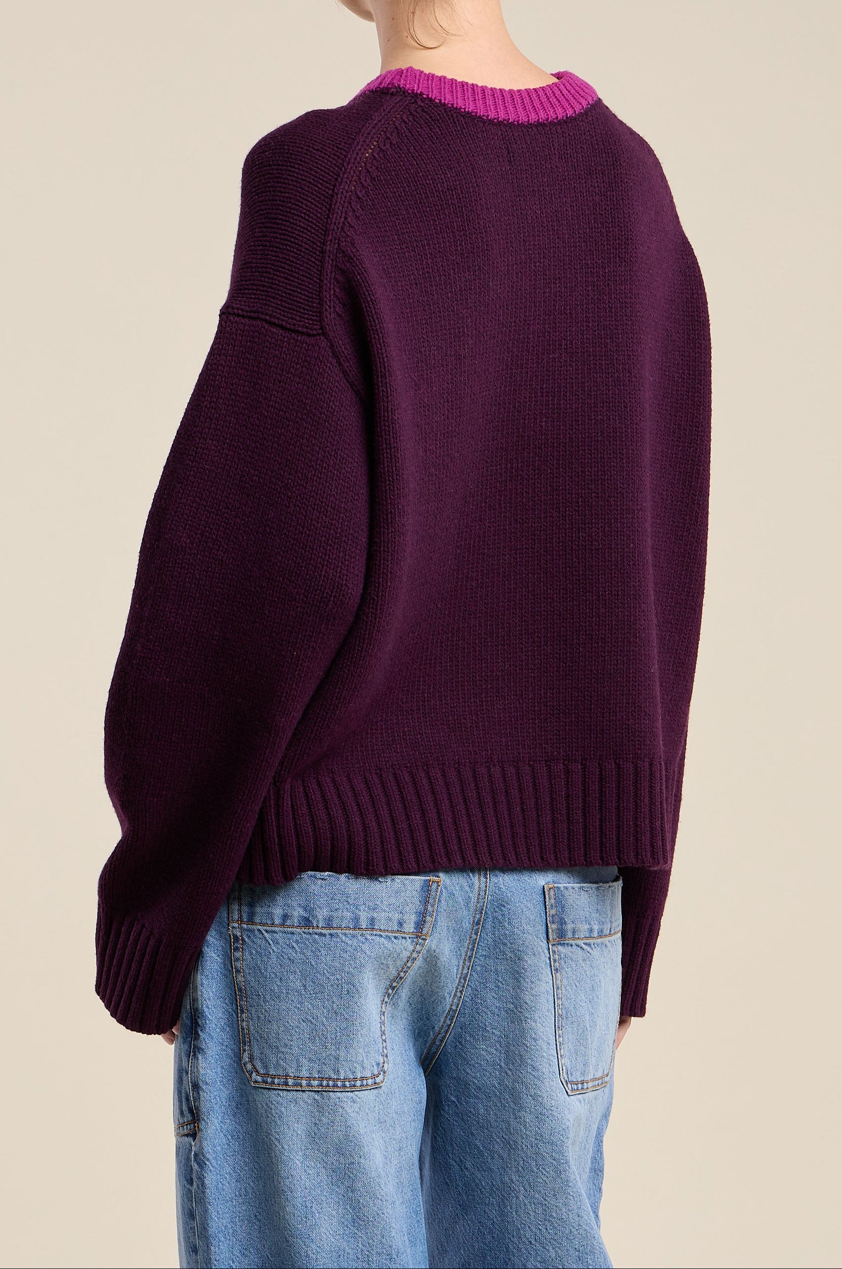 Calen Sweater - Plum