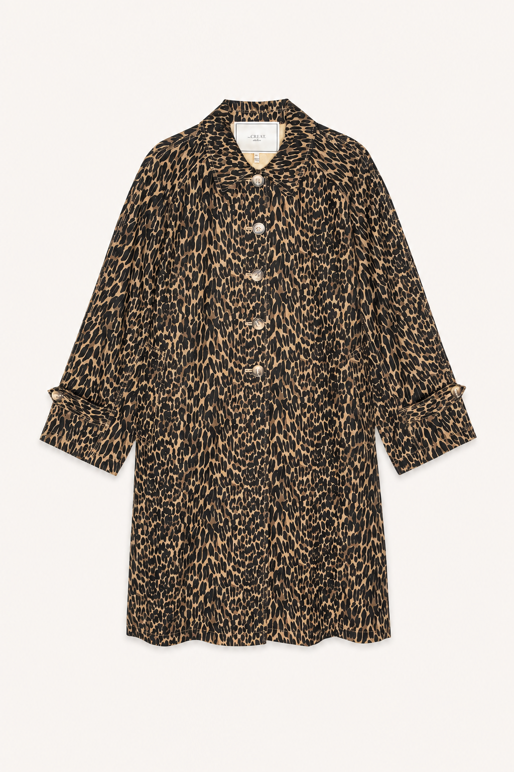 The Trench Coat - Dark Leopard
