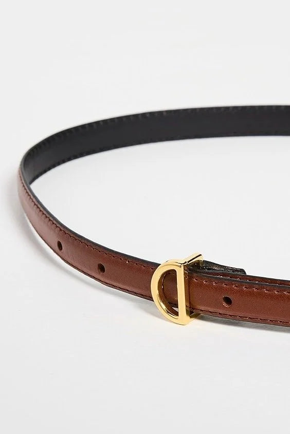 Petit Crescent Belt - Tobacco