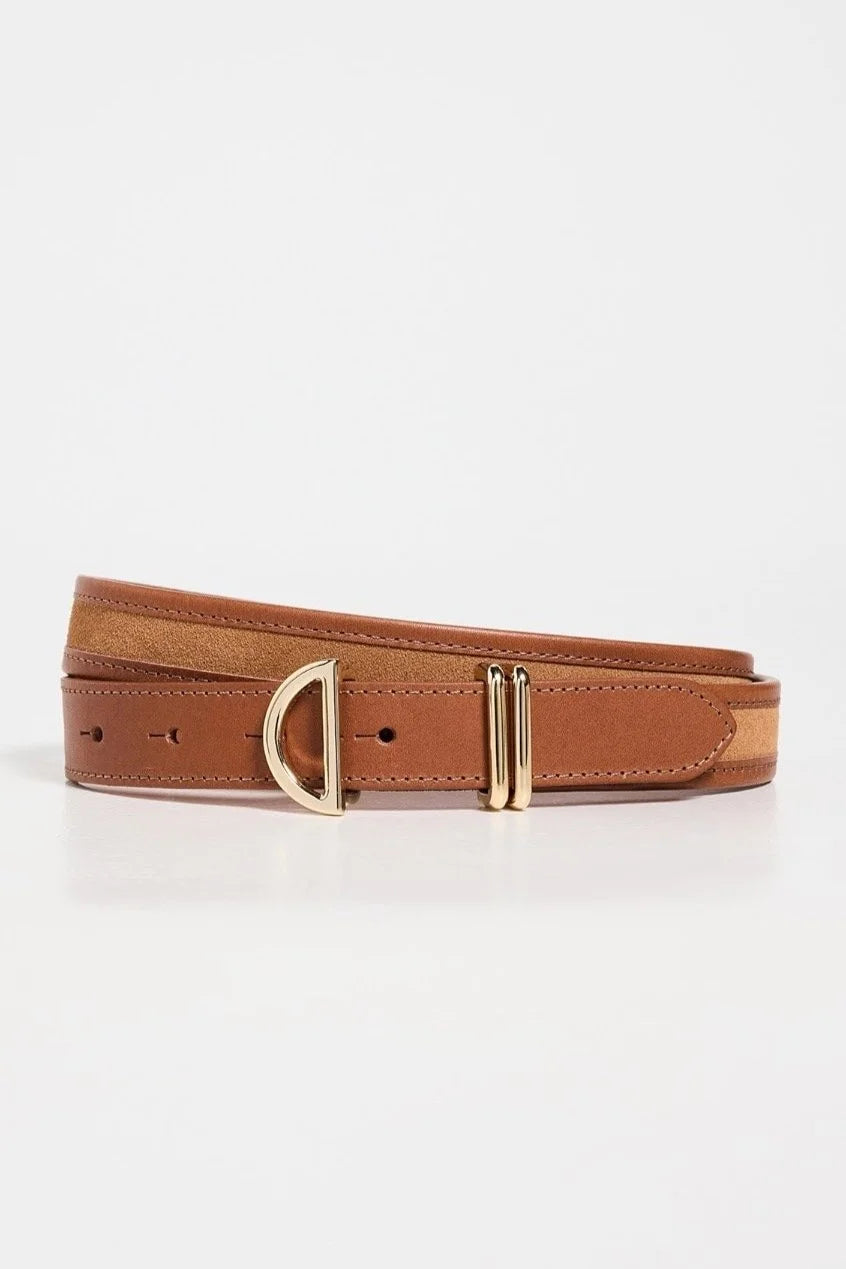 The Crescent Belt - Camel Multi