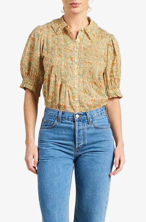 Jess Blouse - Gardenette Voile