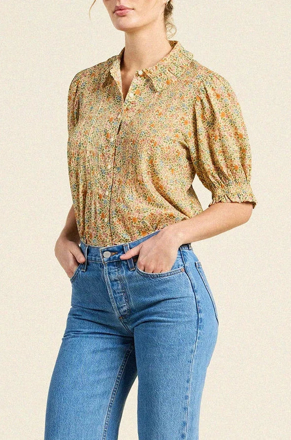 Jess Blouse - Gardenette Voile