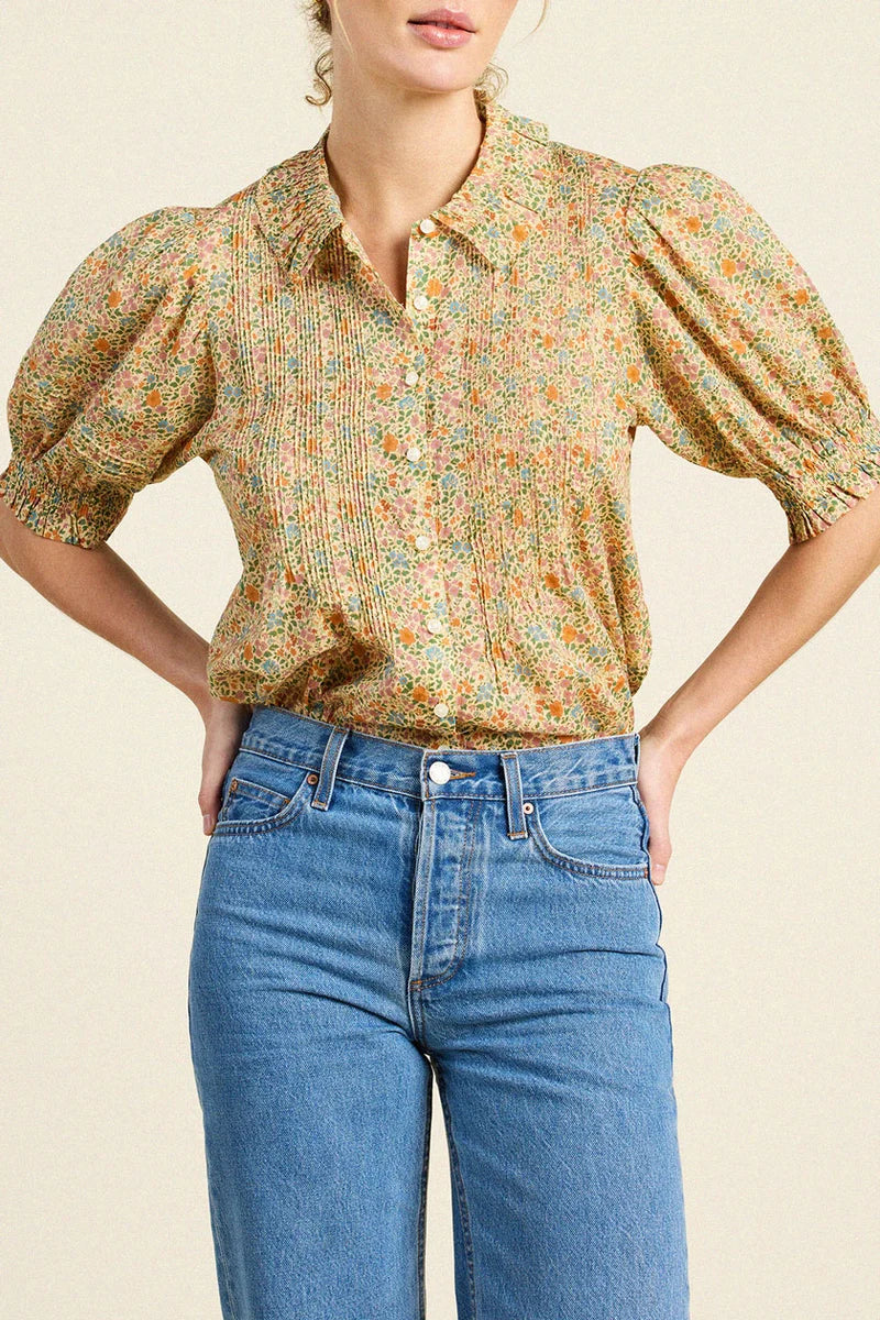 Jess Blouse - Gardenette Voile
