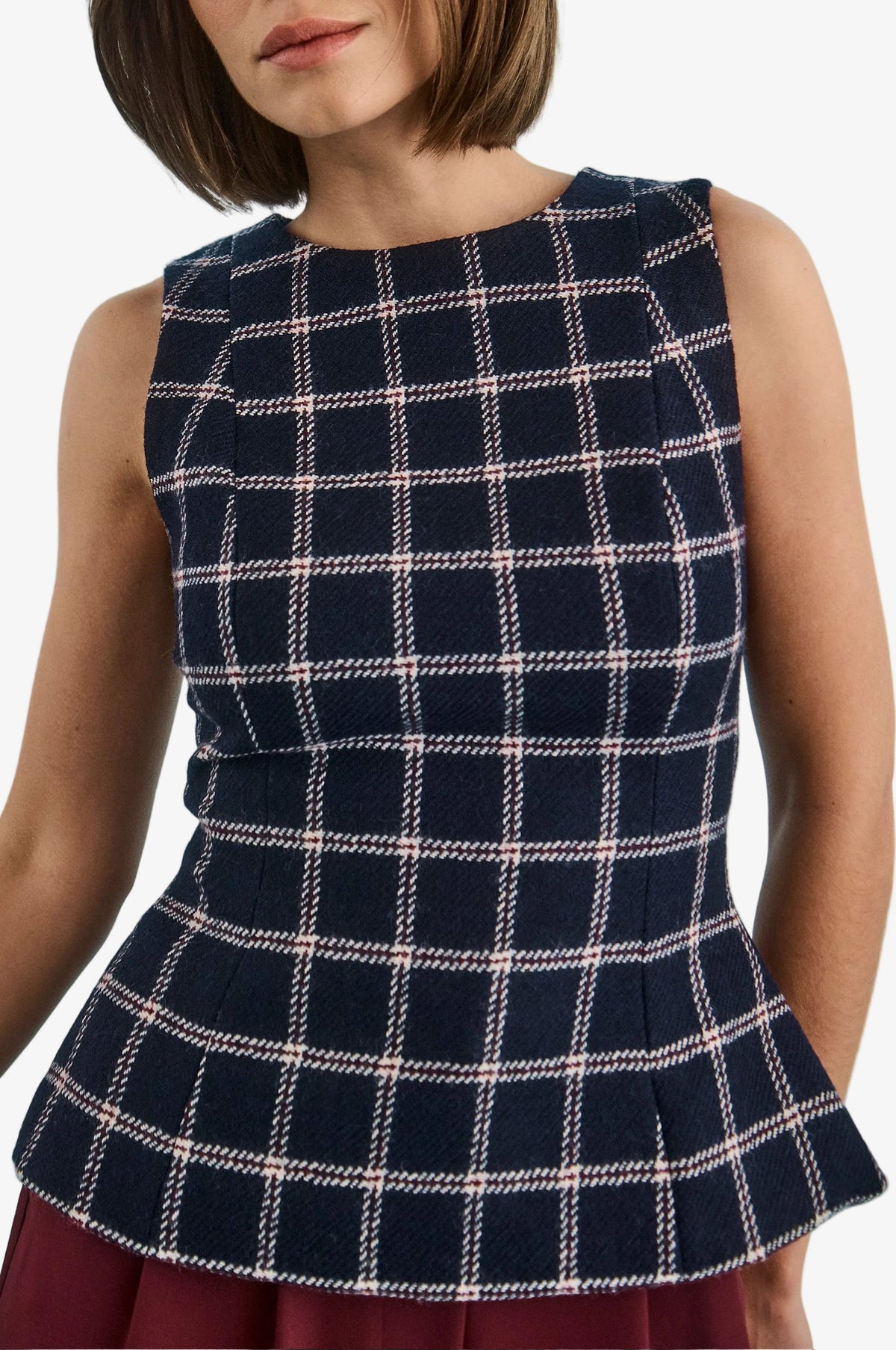 Bini Top - St Andrews Check