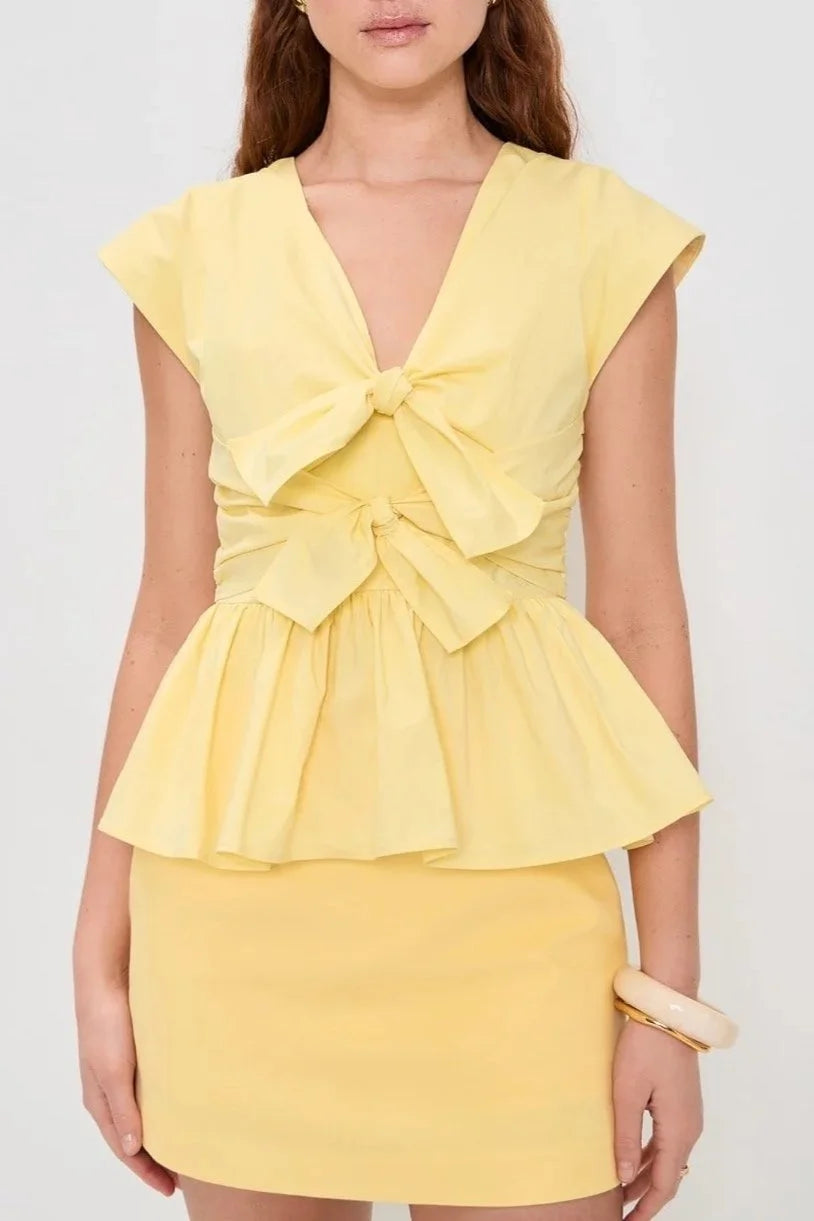 Everly Top - Lemon Meringue