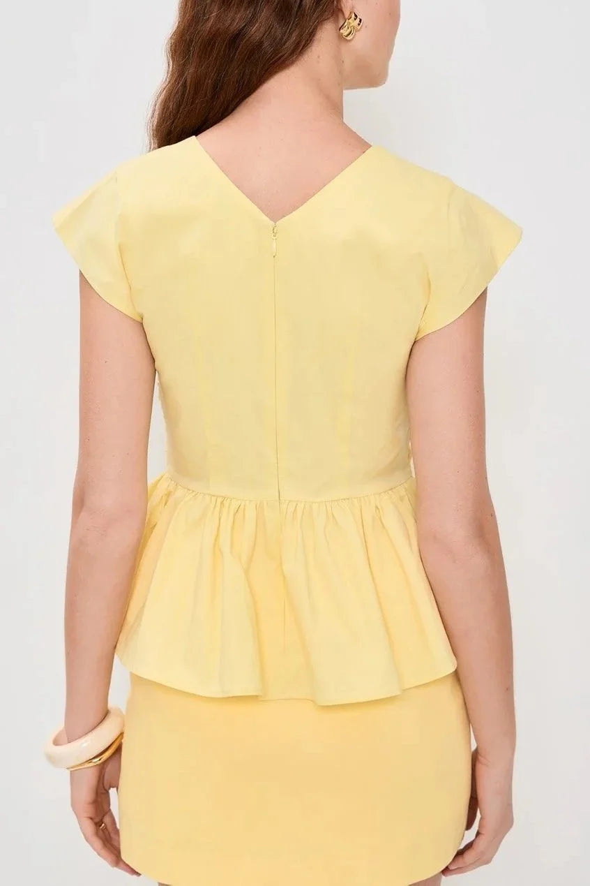 Everly Top - Lemon Meringue