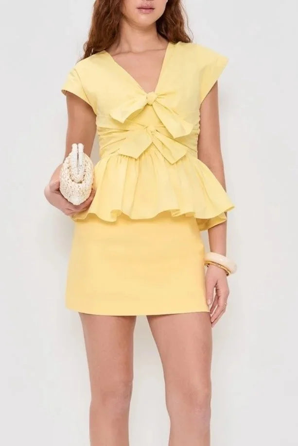 Everly Top - Lemon Meringue