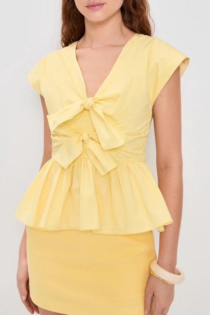 Everly Top - Lemon Meringue