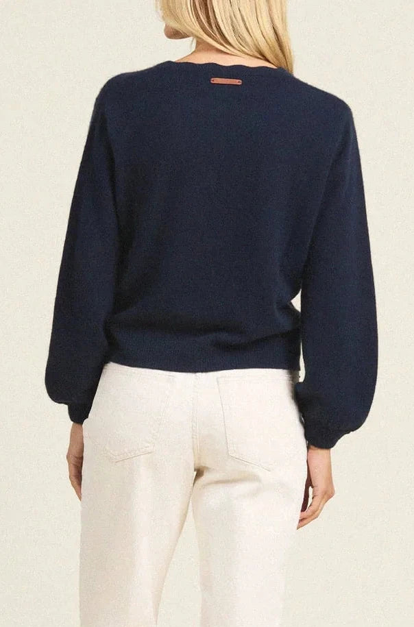 Kate Sweater - Navy Cashmere