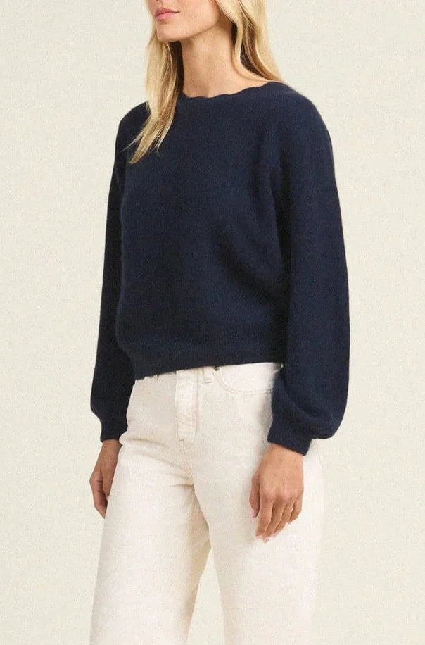 Kate Sweater - Navy Cashmere