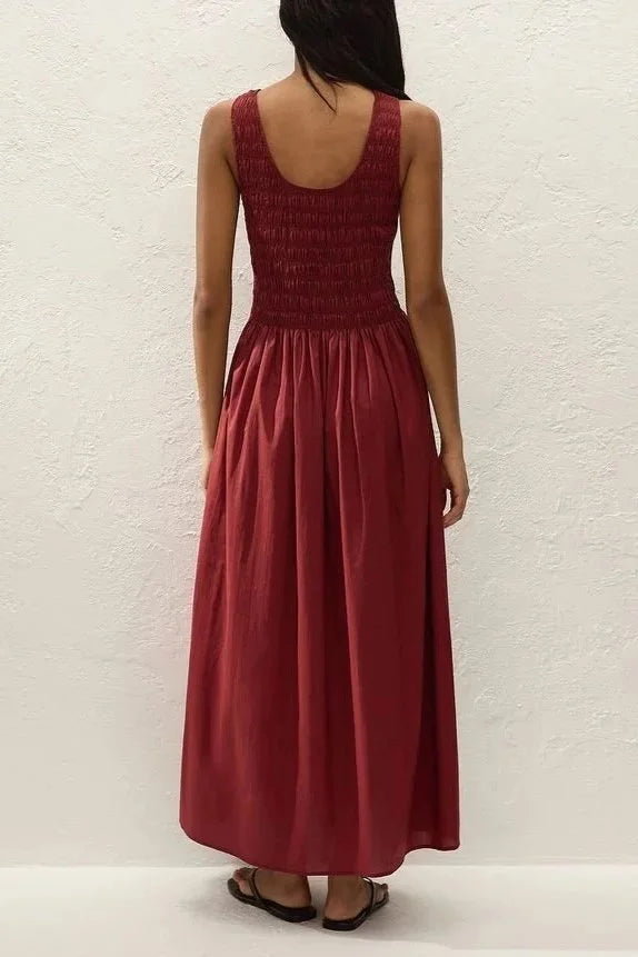 Carina Maxi Dress - Porto Red