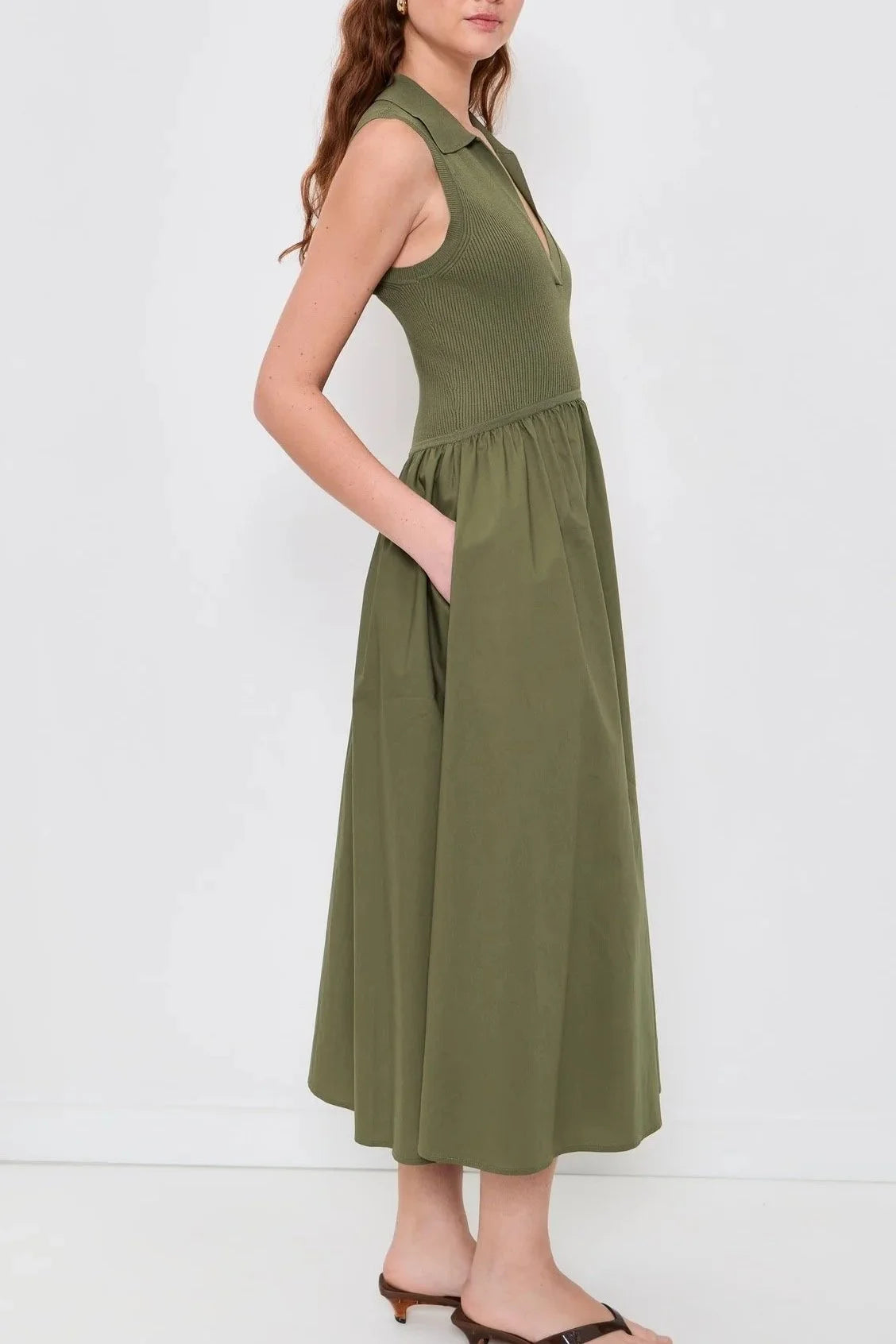 Bess Dress - Fern