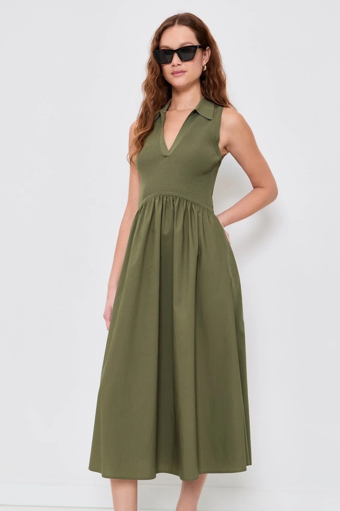 Bess Dress - Fern