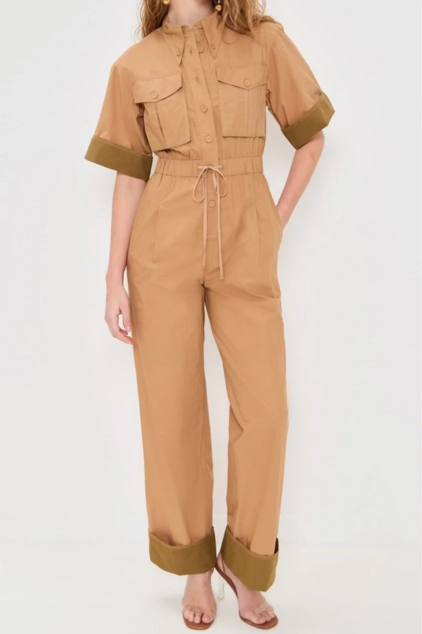 Franz Jumpsuit - Sahara Colorblock