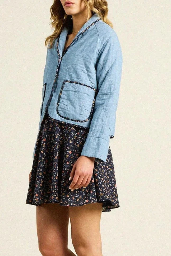 August Jacket - Vintage Indigo