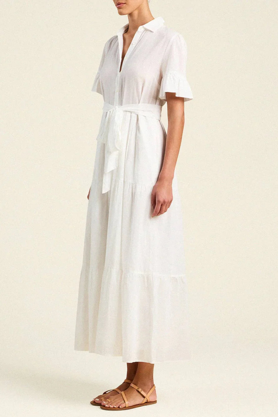 Martine Dress - White