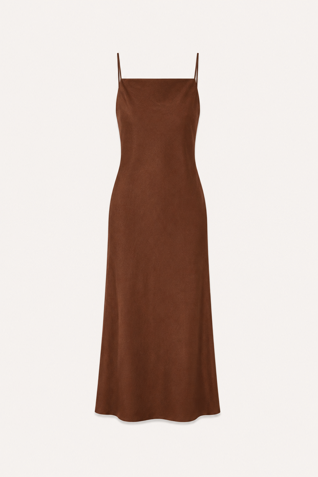 Aldina Midi Dress - Brick