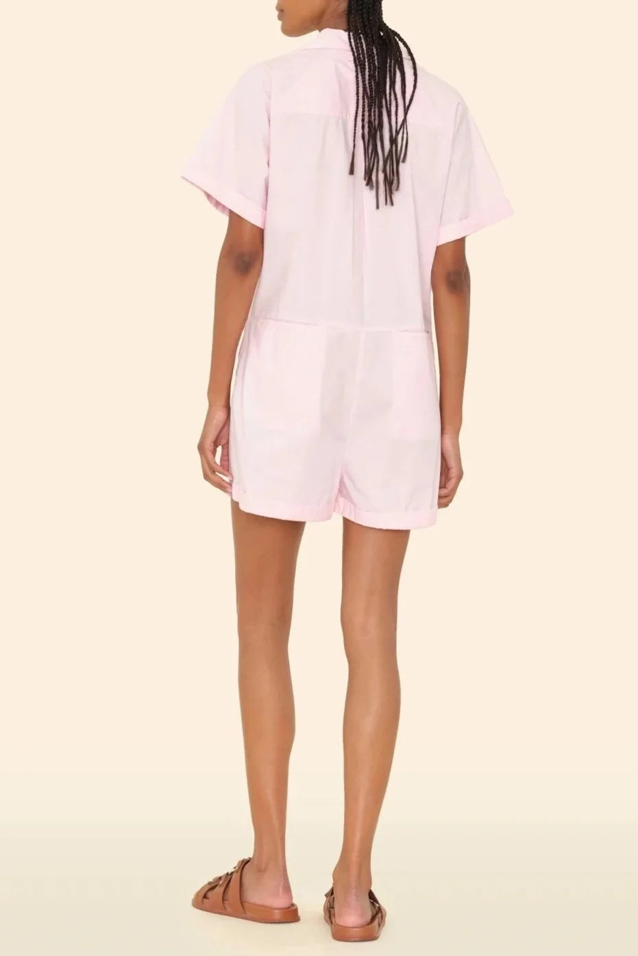 Franklin Romper - Gloss Pink