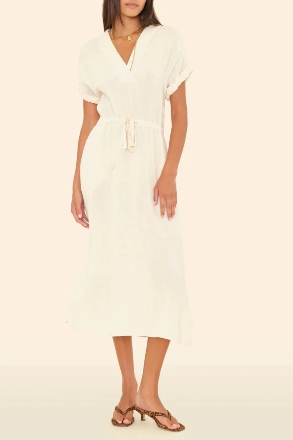 Adeline Dress - Oysterette
