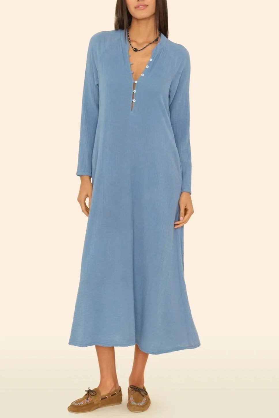 Tabitha Dress - Harbor Blue