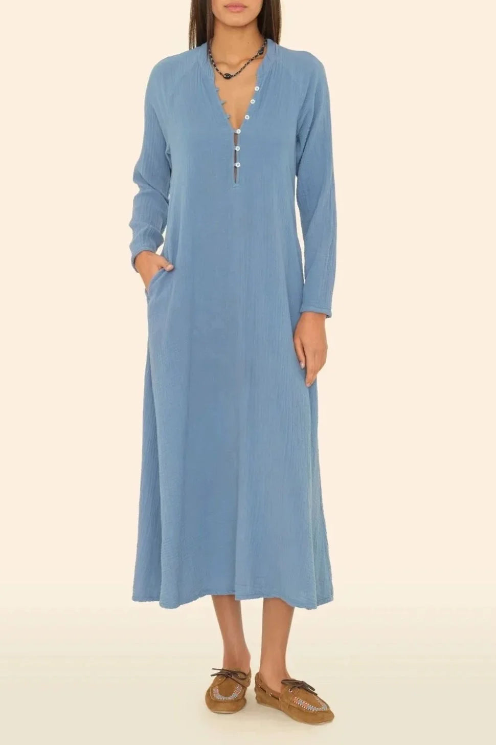 Tabitha Dress - Harbor Blue