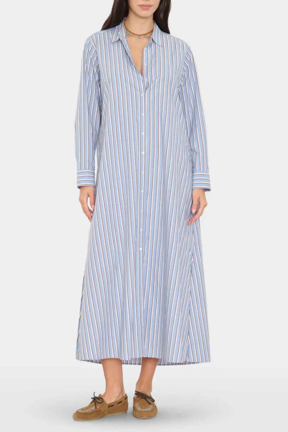 Boden Dress - Blue Cedar