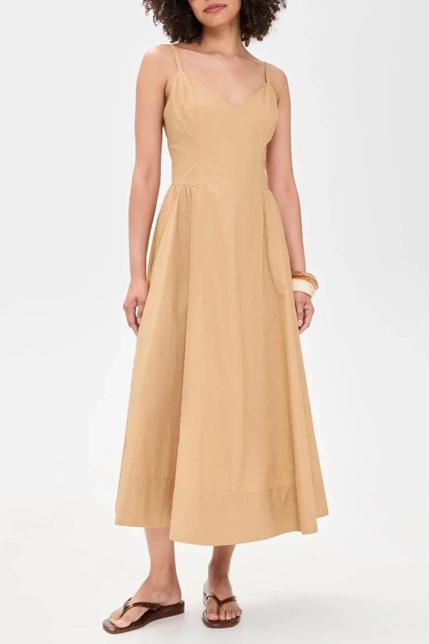 Bardot Dress - Twig