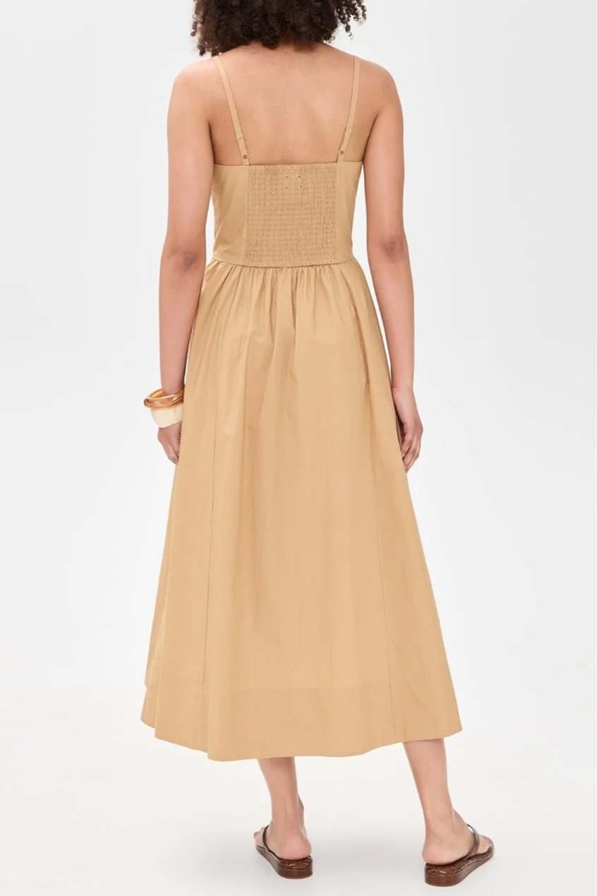 Bardot Dress - Twig